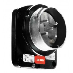 DX1 Вилка 500V 20A IP65/66 фазы- 3P+E