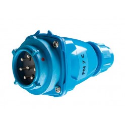 PN7C Вилка 500V 25A IP66/67 фазы- 5C+E