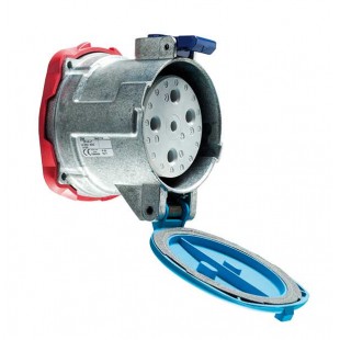 DN6 Розетка 220-250V 90A IP55 фазы- 1P+N+E MARECHAL ELECTRIC GROUP