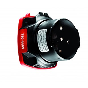 DXN6 Вилка 250V 63A IP66/67 фазы- 1P+N+E MARECHAL ELECTRIC GROUP