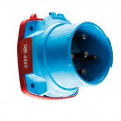 DSN1 Вилка 130V 20A IP66/67 фазы- 1P+N+E