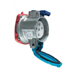 DN1 Розетка 24V 30A IP55 фазы- 2P+E