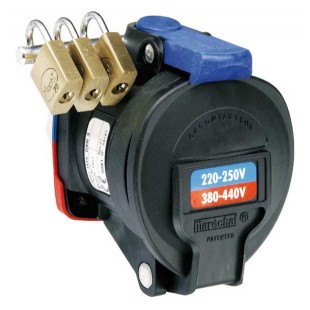 DXN3 Розетка 440V 32A IP66/67 фазы- 3P+E MARECHAL ELECTRIC GROUP