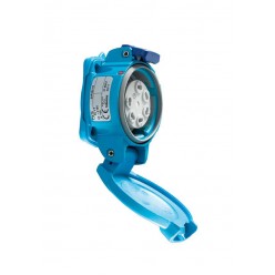 PN Розетка 440V 30A IP55 фазы- 2P+E