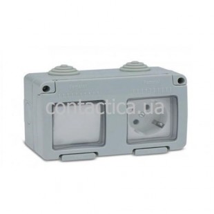 Всепогодный выключатель + Розетка 16A-250V IP55 Famatel