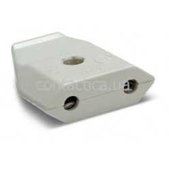 Розетка кабельна цвета слоновой кости 10A-250V 2500W