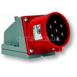 Вилка панельная 16A 7p 6h