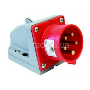 Вилка панельная 32A 5p 6h PC Electric