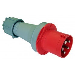Вилка кабельна 63A 5p 6h IP44 TWIST
