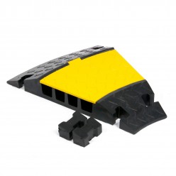 Кабельный протектор на 4 канала CP4H - угол на 30°