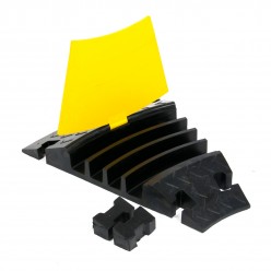 Кабельный протектор на 4 канала CP4H - угол на 30°