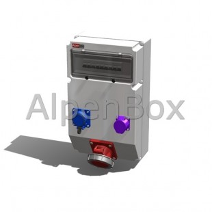 Розподільний електрощит настінний, арт. 0040014 Alpenbox