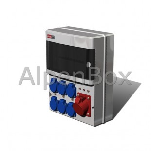 Розподільний електрощит настінний, арт. 0090007 Alpenbox