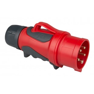 Вилка кабельна 16A 5p 6h GRIP IP44/54 арт.0153-6 PC Electric