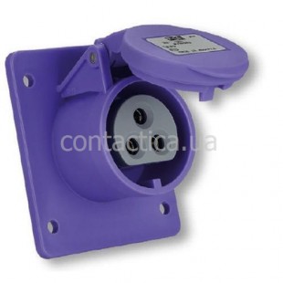 Розетка врезная арт.372f5; 32A IP44 PC Electric
