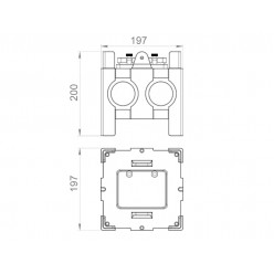 Розподільний електрощит переносний, арт. 0390002