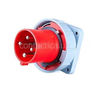 Вилка фланцева 63A 4p 6h PC Electric