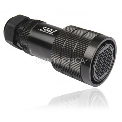 Кабельная розетка 100 pin / M40 (кабель сечениеØ 19-28 mm)