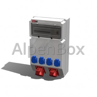 Розподільний електрощит настінний, арт. 0040005 Alpenbox