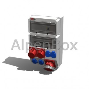 Розподільний електрощит настінний, арт. 0050033 Alpenbox