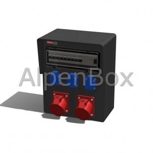 Розподільний електрощит настінний, арт. 0240003 Alpenbox
