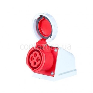 Розетка панельная 16A 4p 6h IP67 PC Electric