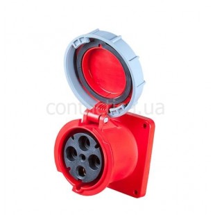 Розетка фланцева125A 4p 6h PC Electric