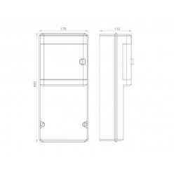 Розподільний електрощит настінний, арт. 0070003