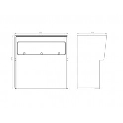 Розподільний електрощит настінний, арт. 0230011