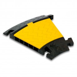 Кабельный протектор на 5 каналов - угол на 30°