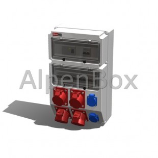 Розподільний електрощит настінний, арт. 0050010 Alpenbox