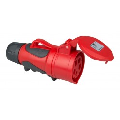 Розетка кабельна 16A 5p 6h IPX7 GRIPарт. 2153-6
