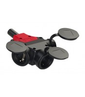 Тройник из твердой резины IP44 арт. 25311-s