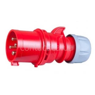 Вилка кабельна 32A 4p 6h PC Electric