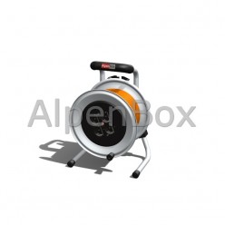 Удлинитель, на металлической катушке IP20 гибкий кабель для мобильного сервиса. 3G1.5 50м. арт. 8900012