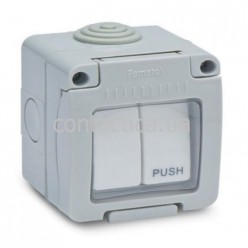 Всепогодный выключатель + звонок IP55