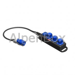 Розподільний електрощит переносний, арт. 0150080 Alpenbox