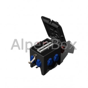 Розподільний електрощит переносний, арт. 0190017 Alpenbox