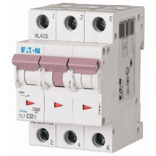 Автомат электропитания Eaton PL7-C32/3 Eaton (Moeller)
