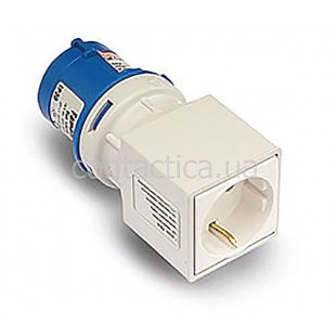 Адаптер CEE- вилка 16A 3P 250V- SCHUKO Famatel