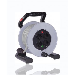 Удлинитель на катушке ALPENBOX-30м ПВС 3 x 1,5мм (защита от перегрузки) Alpenbox