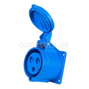 Розетка фланцева 32A 3p 6h PC Electric