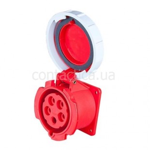 Розетка фланцева 32A 5p 6h IPX7 PC Electric
