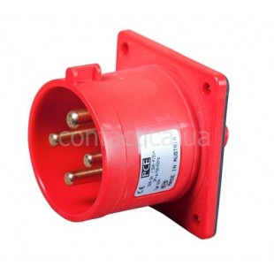 Вилка фланцева 32A 4p 6h PC Electric