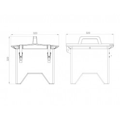 Розподільний електрощит переносний, арт. 0140003