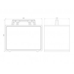 Розподільний електрощит переносний, арт. 0170001