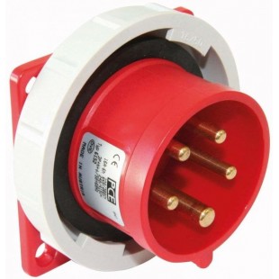 Вилка прямой установки 16A 5p 6h IP67 PC Electric