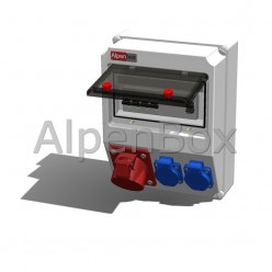 Розподільний електрощит настінний, арт. 0010013