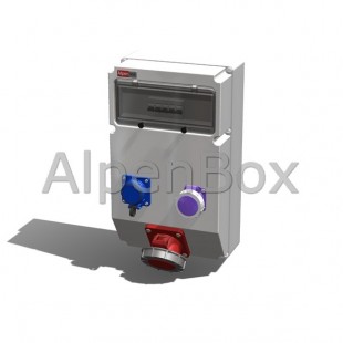Розподільний електрощит настінний, арт. 0040042 Alpenbox