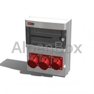 Розподільний електрощит настінний, арт. 0090026 Alpenbox